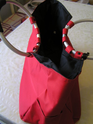 Nákupná taška Lidl červená